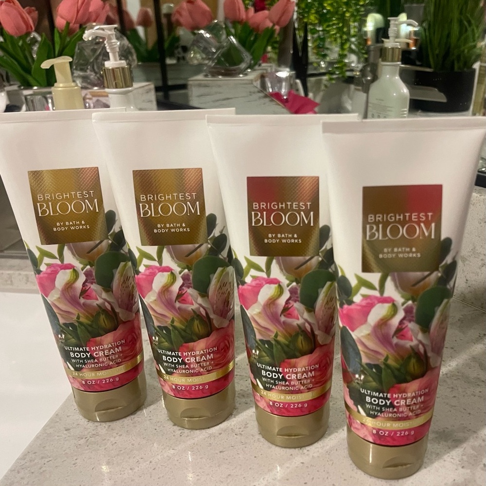 Bath & Body Works Brightest Bloom Body Cream Set